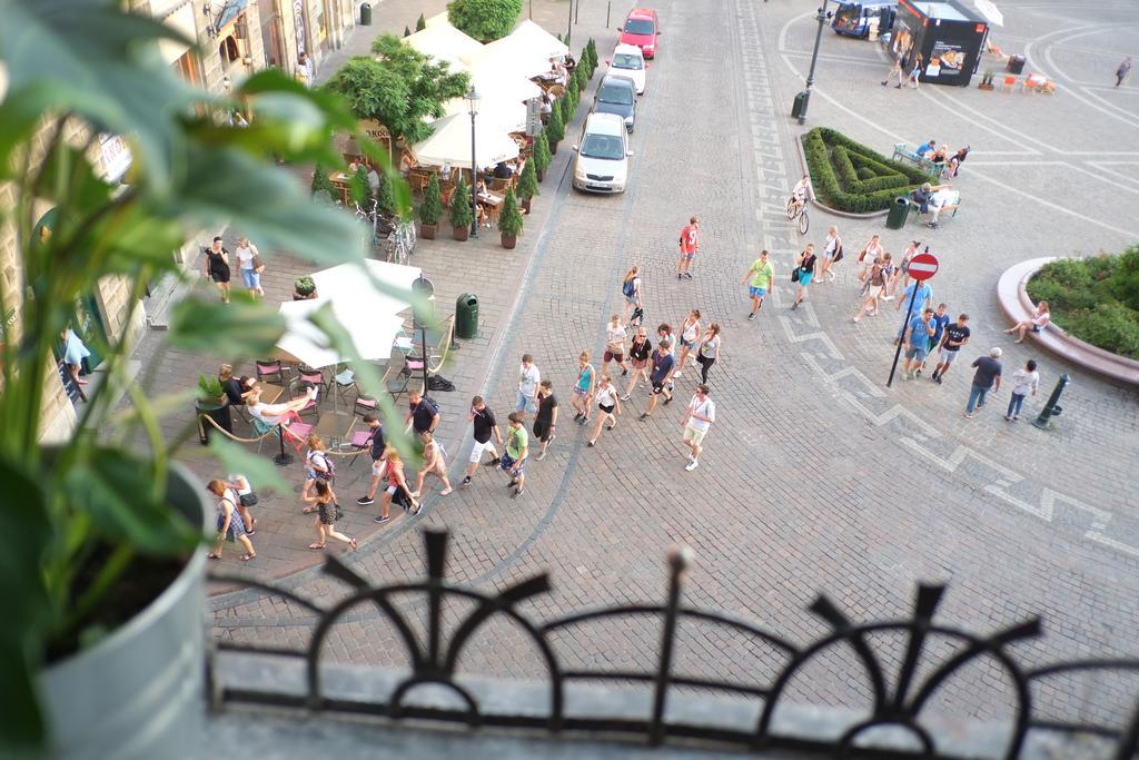View To The Cracow Basic Apartment Krakow Luaran gambar